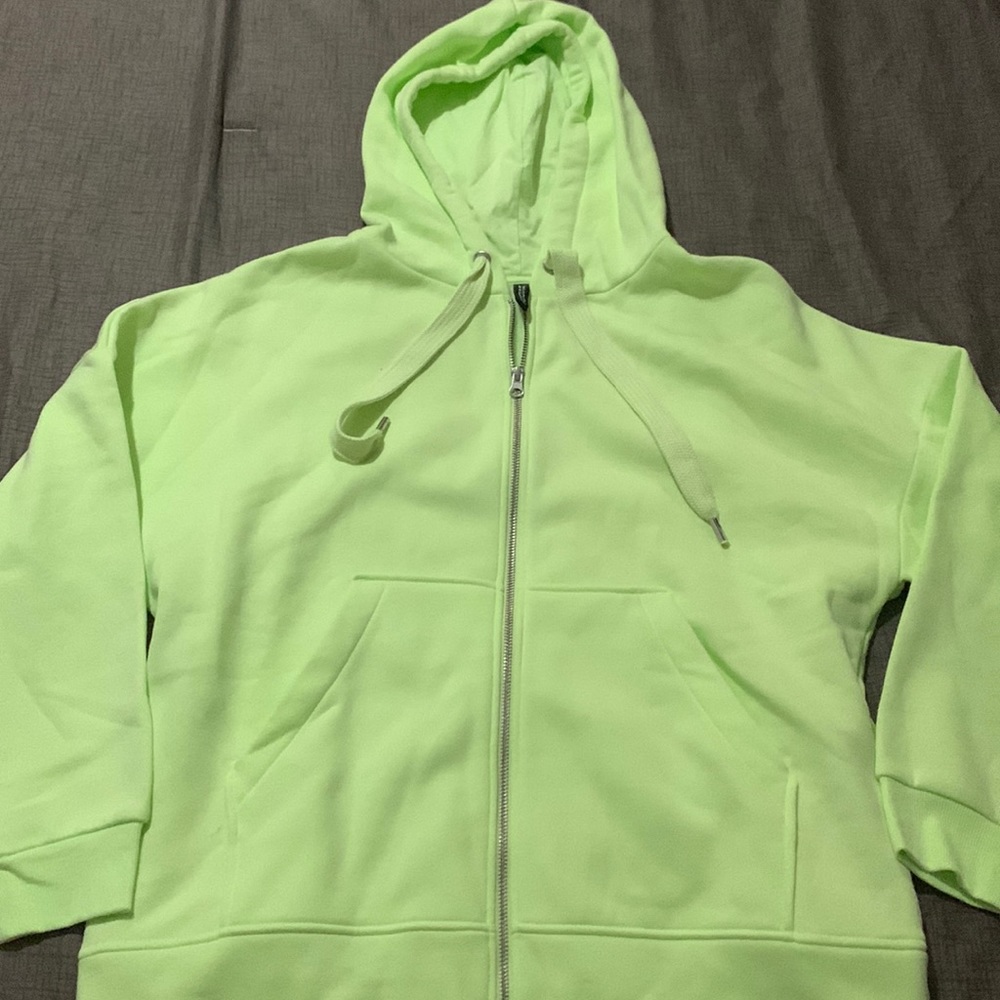 Sweatshirt -lime green